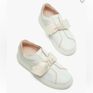 Kate Spade Lexi Pavé Sneakers in pale pink!